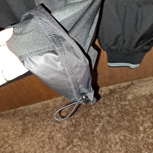 North End 88132 Men's Golf Unlined V-neck Wind Shirt/Windbreaker NWT,XL,Black - Picture 5 of 14